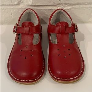 L’Amour red girls maryjane shoes size 11